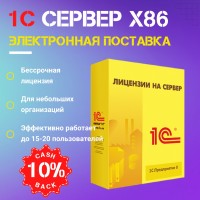 1С:Предприятие 8.3 ПРОФ. Лицензия на сервер. Электронная поставка